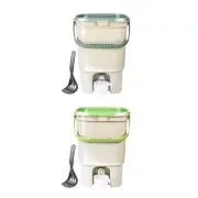 21l Kitchen Compost Container Food Waste Bucket Sturdy Practice Practice