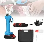 Heavy Duty Cordless Bone Scissors, Cordless Electric Kitchen Scissors, 25-35mm Electric Kitchen Scissors with 2x7500mah Lithium Battery, Double Safety Safety Protection, for Food, Poultry