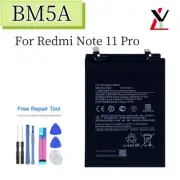 New BM5A Replacement Battery For Xiaomi Redmi Note 11 Pro 5160 mAh Free Tools