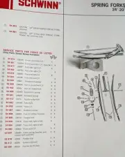 Schwinn Krate Bicycle- Front Springer Fork Cable Clip for 1968-1973 Stingray