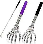 Scratcher - - Stainless Steel Skeleton Hand - Back Massager