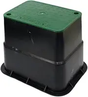 HR Rectangular Watering Irrigation Heavy Duty Weatherproof Valve Box 225 x 150 x 215mm