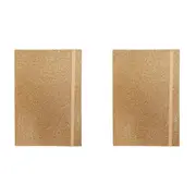 2x LVD 21cm Notebook A5 Journal Writing Stationery 80 Pages Glitter Champagne