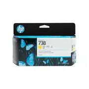 HP No. 738 / 498N7A 130ml Yellow Ink Cartridge