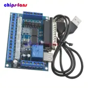 CNC MACH3 5 Axis Interface Breakout Board For Stepper Motor Driver CNC Mill New
