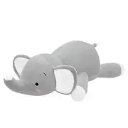 Weighted Stuffed Animals, 4.2 lbs Elephant Plush Hugging 23" Grey-elephant