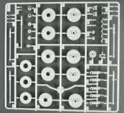 Hobby Boss 1/35 Scale Tiger II Henschel 1944 Parts Tree A from Kit No. 84531