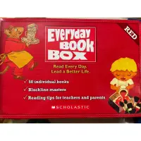 在飛比找蝦皮購物優惠-學樂everyday book box 紅盒書況佳