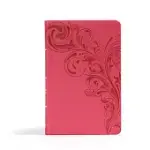 HOLY BIBLE: CHRISTIAN STANDARD BIBLE, ULTRATHIN REFERENCE BIBLE, PINK LEATHERTOUCH