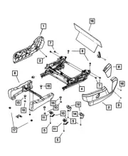 Genuine Mopar Driver Outboard Shield 1UQ99HL5AC