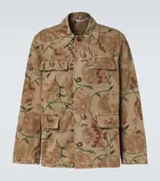 [Our Legacy] Our Legacy Uniform floral cotton field jacket AU 87 multicoloured