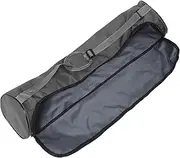 SUPVOX Yoga Mat Storage Bag Gym Bag Yoga Tote Yoga Mats Tote Bag Yoga Food Yoga Mat Storage Holder Yoga Carrier Yoga Organizer Yoga Pad Carrying Bag Yoga Item Pouch Dark Grey Oxford Cloth