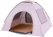 Outdoor Camping Tent Double Door Double Window Tent Multi-Purpose Tent 2-4 Person Camping Tent Portable Tent
