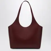 [AESTHER EKME] Bordeaux leather supple tote bag L One size Burgundy