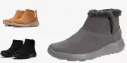 Skechers Joy Bundle Womens Boots Ladies Skechers Memory Foam Suede Ankle Boots