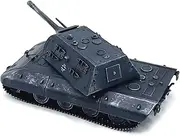 1:72 Simulation German E-100 Mouse Turret Super Heavy Tank Model Alloy Military Tank Model Toys for Kids