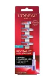 L'Oréal Revitalift Derm Intensives 0.04oz. Hyaluronic Acid Serum - 7 Pack