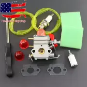 Carburetor Carb Tool Kit For Poulan Pro125E 25cc Weed Eater Air Filter Fuel Line