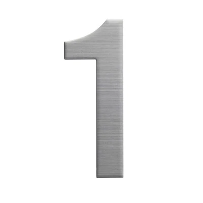 Sandleford 150mm Stainless Steel Plaza Numeral 1