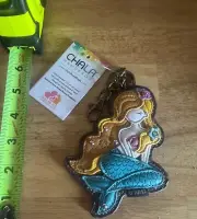 chala handbags mermaid key ring coin pouch