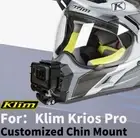 Motorcycle Helmet Chin Mount Holder For Klim Krios Pro GoPro Hero Insta36 One RS