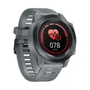VIBE 5 PRO Full-round Touch Screen Sport Data Tracker Brightness Adjust Smart Watch SILVER-GRAY COLOR