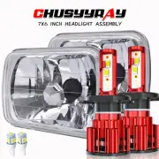 For Chevrolet Astro Express Cargo Van Pair 5X7" 7x6 LED Headlights High-Low (for: Chevrolet)