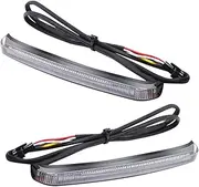Indicators Flowing Turn Signal 1 Pair Motorcycle LED Saddlebag Turn Signal Running Light Brake Flowing For Harley Touring Electra Glide Road Glide CVO 14-22 Turn Signal Indicator