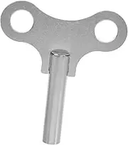HOMSFOU Multi-Functional Steel Clock Winding Key Sturdy Metal for Wall Clocks Alarm Clocks Simple Design for Easy Use Clock Repair Accessories