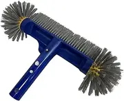 Fonowx Pool Scrub Brush Easily Sweep Nylon Bristles for Above Ground Pool for Walls Tiles