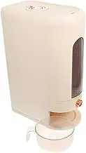 PRETYZOOM Cereal Dispenser Rice Storage Container Measurement Food Storage Jar for Flour Nuts Beans Snacks Elegant Kitchen Organizer with Freshness Box