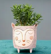 Purrs Cat Planter
