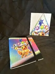 Pokemon Eevee Binder And Poster Set Only Prismatic Evolutions NEW SHIPS FAST!