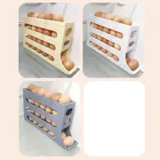 Long lasting Four Layer Slide Egg Storage Box for Refrigerator Side Door 12pcs