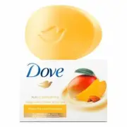 DOVE SOAP MANGO BUTTER BAR - 3.75oz (16 Pack)
