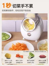 在飛比找Yahoo!奇摩拍賣優惠-全自動切菜器電動小型廚房神器家用多功能切土豆絲切片刨絲機新款