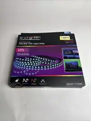 Enbrighten 12' USB-A Black Stealth Tape Light RGB Push Button