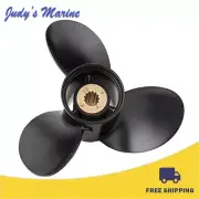 11 x 15 Outboard Propeller Fit Mercury 25-70HP 13 Spline Tooth,RH