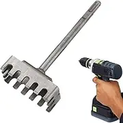 Square Slot Cutter Drywall Oscillating Tool - Precise Slot Cutter For Electrical Boxes - Creative Square Hole Puncher, High Carbon Steel Cutout Saw For Electric Hammer