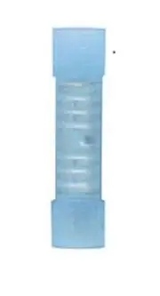 100 BLUE 16-14 AWG BUTT CONNECTORS WIRE TERMINALS TAP SPLICE ELECTRICAL