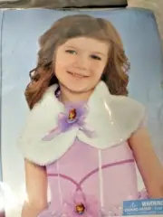 New Disney Sofia the First Child Capelet One Size Fits Most
