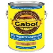 Cabot Samuel 19200-07 Gallon Natural VOC Wood Toned Deck & Siding Stain