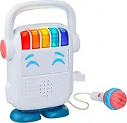 Playskool Rock n’ Roll Bot, Kids Bluetooth Speaker and Voice Changing Karaoke Microphone Toy, Ages 3 and Up (Amazon Exclusive)