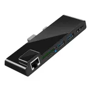 6-In-1 Rj45 / Usb 3.0 / Hdmi / Sd / Tf Hub For Surface Pro 5 / 6