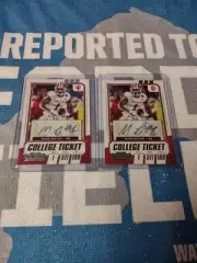 2x 2021 Panini Contenders Draft Picks Whop Philyor Auto #275