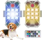 Warning Lights for Car - Waterproof Wireless Flashing Light Safety Warning Light - Adjustable Flashing Warning Lights Wireless Car Lamp for Outdoor