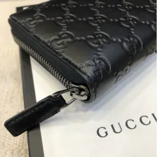 二手現貨 GUCCI 壓紋滿版雙G皮革 長夾 307987 CWC1R 1000