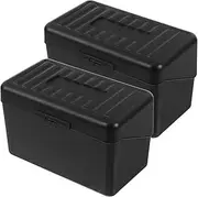 NUOBESTY Elegant Desktop Note Storage Box Recipe Card Holder Flash Card Box Index Organizer Case Portable Storage