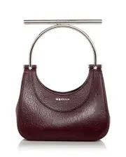McQueen Mini T-Bar Leather Bag