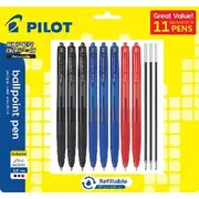 Pilot Super Grip G Retractable Ballpoint Pens Assorted 8 Pack